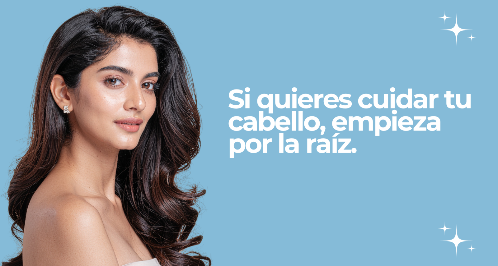 Si quieres cuidar tu cabello, empieza por la raíz.